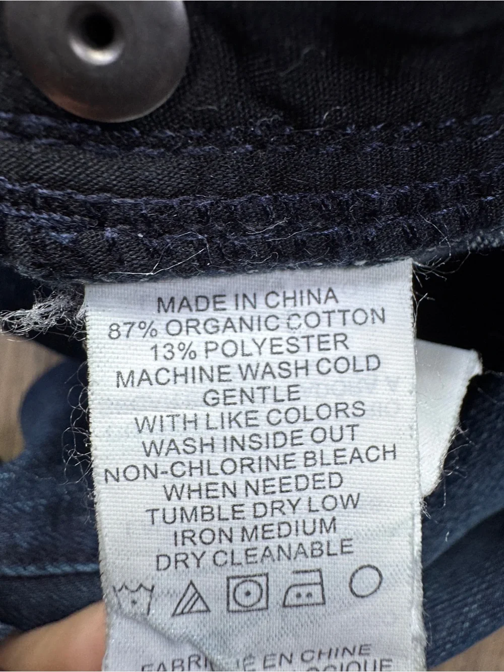 PrAna Organic Cotton Skinny Jeans Dark Wash Size 4/27